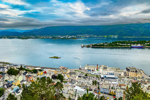 Olesund is a magnificent destination photo