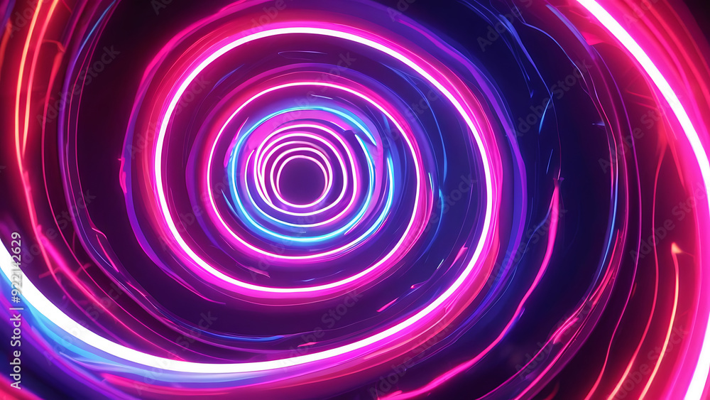 Neon spiral animation
Neon spiral animation