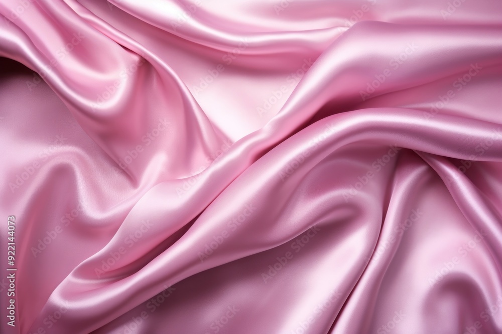 Top view photo of a satin silk. Top view photo of a satin silk.
