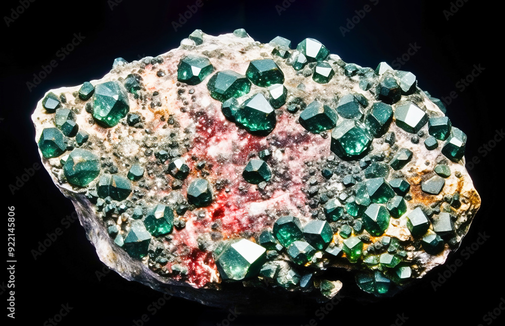 Wairakite is rare precious natural geological stone on gradient background in low key, isolate. AI generated. Wairakite is rare precious natural geological stone on gradient background in low key, isolate. AI generated.