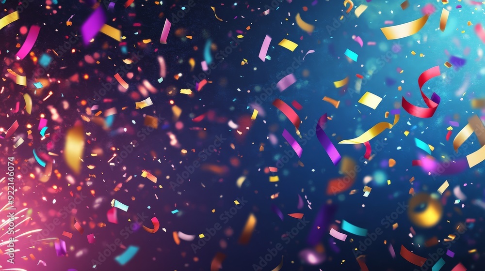 A festive banner for a New Eve party, with celebratory graphics and bold fonts. The design includes fireworks, confetti, and a lively color palette to set the mood for celebration. A festive banner for a New Eve party, with celebratory graphics and bold fonts. The design includes fireworks, confetti, and a lively color palette to set the mood for celebration.