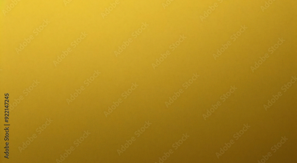 Obraz premium Goldwandbeschaffenheitshintergrund. Gelb glänzende Goldfolienfarbe auf Wandblatt mit glänzender Lichtreflexion, lebendige goldene Papier-Luxustapete
