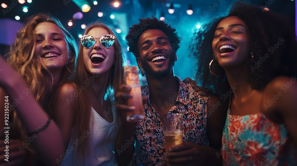 Joyful Night Out with Friends Joyful Night Out with Friends