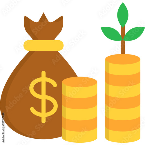 Wealth Accumulation Icon