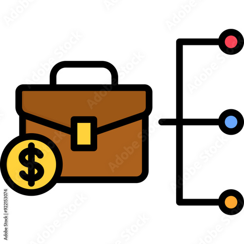Portfolio Diversification Icon