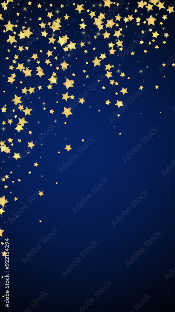 Magic stars vector overlay. Gold stars scattered Magic stars vector overlay. Gold stars scattered