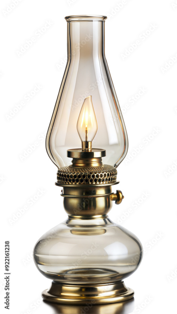 Oil lamp isolated on transparent background Oil lamp isolated on transparent background