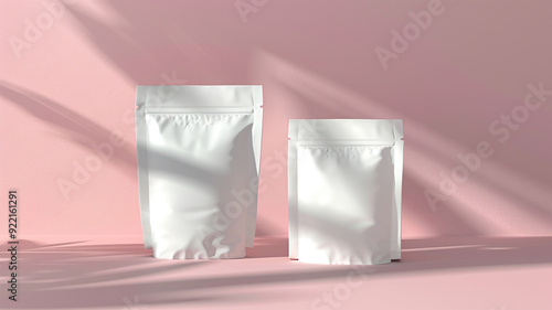 pouch package mockup photo