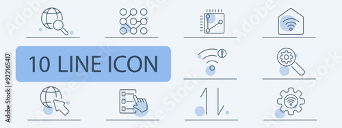Globe, network, data, chip, wifi, signal, list, connectivity, gear, analysis, internet, digital, online, tech, communication, global, wireless, technology, connection.