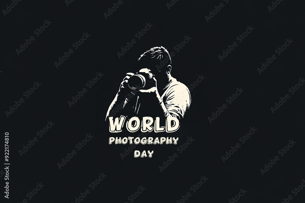 World Photography Day with World Map Background, photographer taking photo. World Photography Day social media banner and instagram banner post design World Photography Day with World Map Background, photographer taking photo. World Photography Day social media banner and instagram banner post design