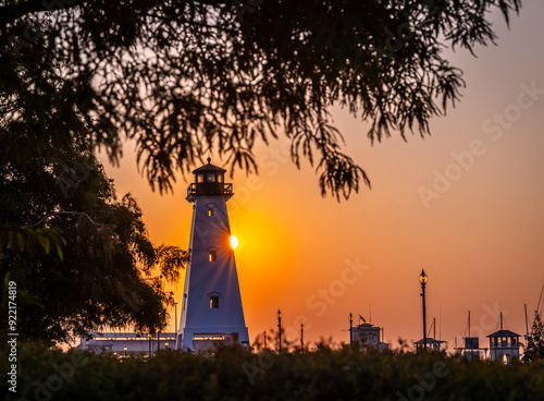 Jones Park Light House Gulfport Mississippi