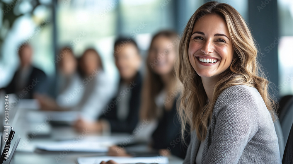 Fototapeta premium portrait of a business woman