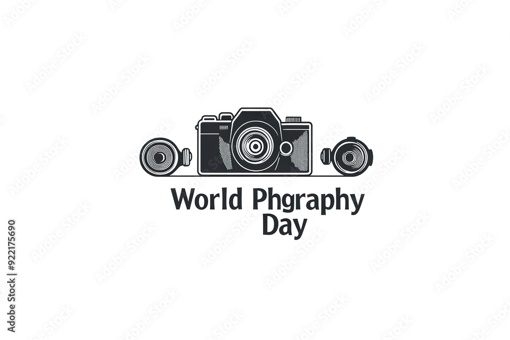World Photography Day with World Map Background, photographer taking photo. World Photography Day social media banner and instagram banner post design World Photography Day with World Map Background, photographer taking photo. World Photography Day social media banner and instagram banner post design