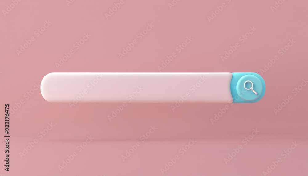 A minimalist search bar with a light pink background, perfect for web design, branding, and user interface projects. A minimalist search bar with a light pink background, perfect for web design, branding, and user interface projects.