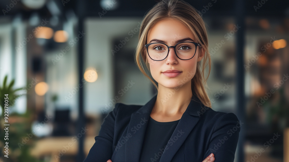 portrait of a woman in glasses portrait of a woman in glasses