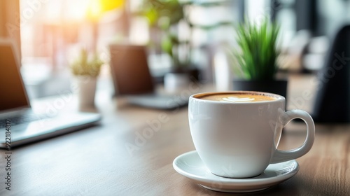 Wallpaper Mural Coffee Break in a Cozy Cafe Torontodigital.ca