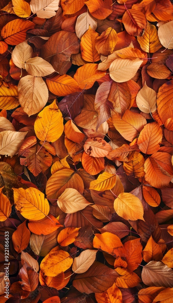 Vibrant Autumn Leaves Background Vibrant Autumn Leaves Background