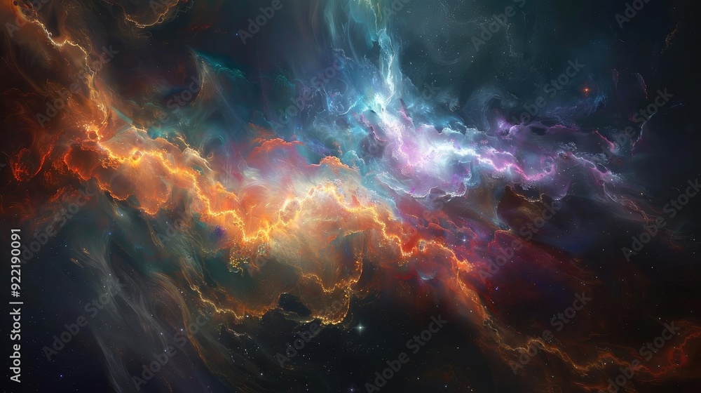 Stunning cosmic scene featuring vibrant nebula colors blending seamlessly into the dark expanse of space, evoking wonder and exploration. Stunning cosmic scene featuring vibrant nebula colors blending seamlessly into the dark expanse of space, evoking wonder and exploration.