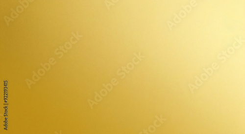 Gold wall texture background yellow shiny gold foil paint on wall sheet with gloss light reflection