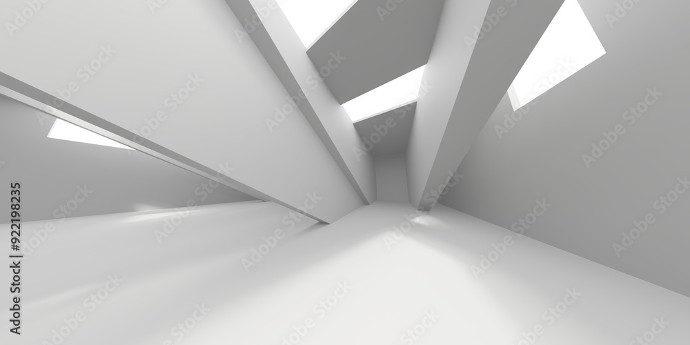 White elegant empty space. White wall room background. Abstract interior White elegant empty space. White wall room background. Abstract interior