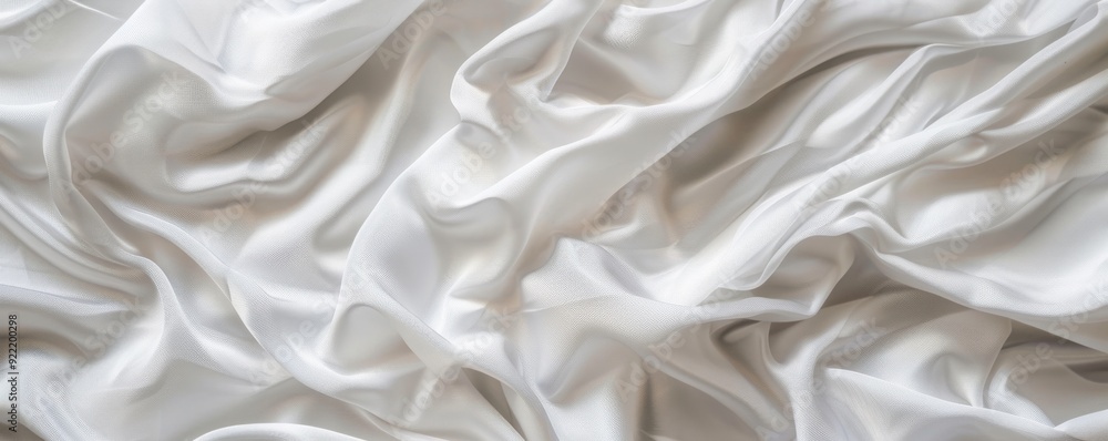 Abstract_white_wrinkled_bedding_sheet_fabric Abstract_white_wrinkled_bedding_sheet_fabric