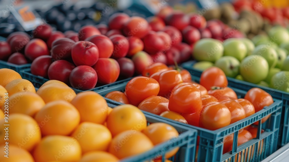 Vibrant and Diverse Produce Stall at a Regional Agricultural Fair Showcasing a Colorful Variety of Fresh Organic Fruits and Vegetables Vibrant and Diverse Produce Stall at a Regional Agricultural Fair Showcasing a Colorful Variety of Fresh Organic Fruits and Vegetables