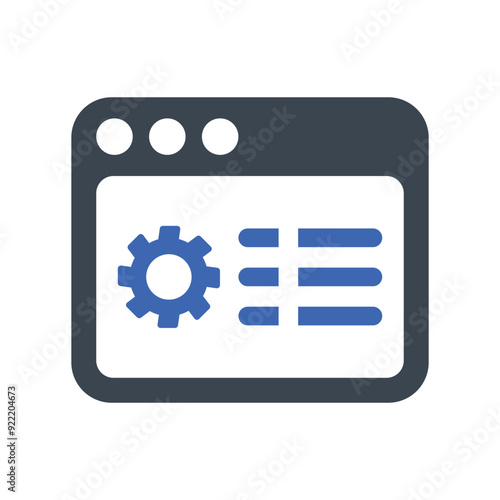Website settings Icon