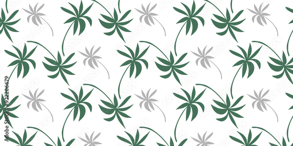 Seamless pattern, leaves, abstract flowers, ornament, texture, contours Seamless pattern, leaves, abstract flowers, ornament, texture, contours