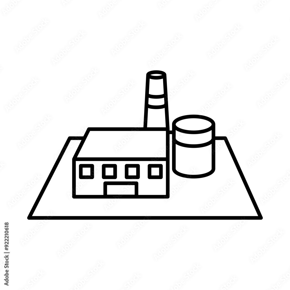Factory icon template Factory icon template