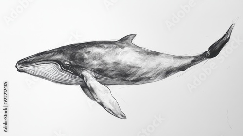 A whale drawing sketch photo