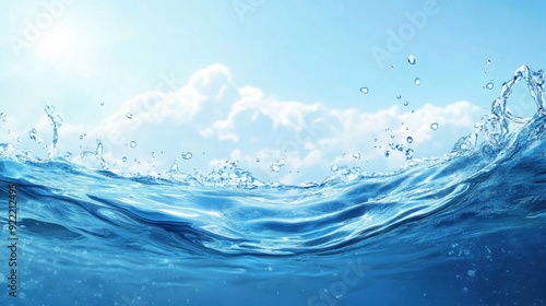 A water background