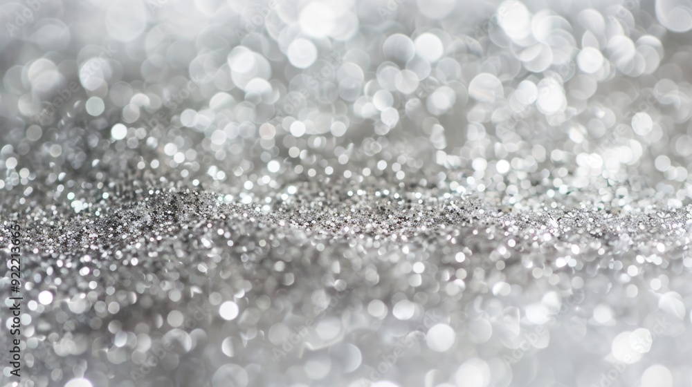 Abstract Silver Glitter Background Abstract Silver Glitter Background