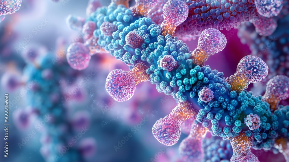 Abstract Microscopic Structure. Abstract Microscopic Structure.