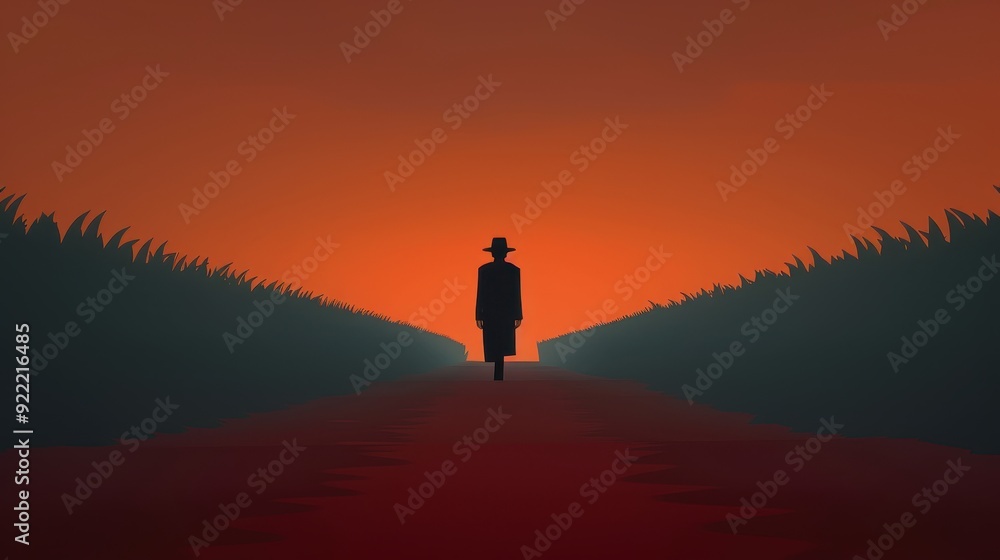 Lost in the Spooky Corn Maze - Whimsical Person in HDRIs 32k Super-Resolution Halloween Scene