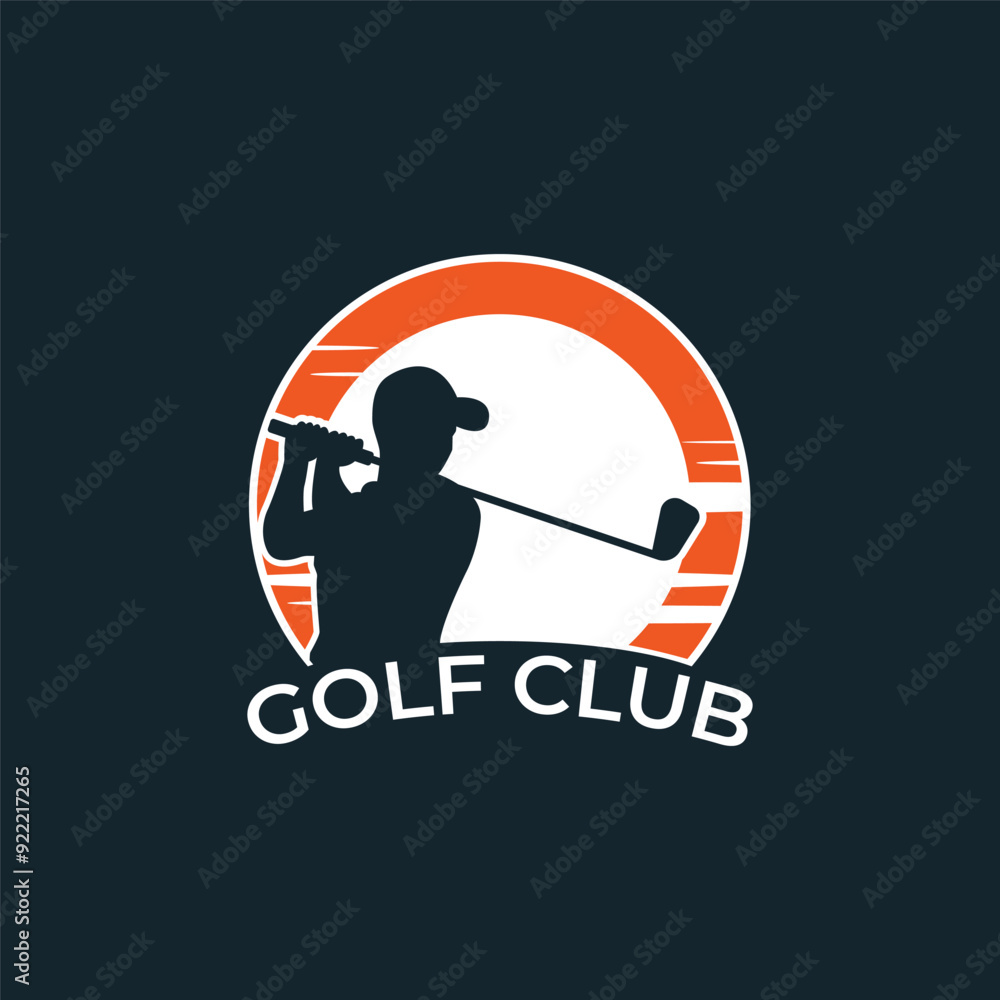 Golf logo template design vector icon illustration Golf logo template design vector icon illustration