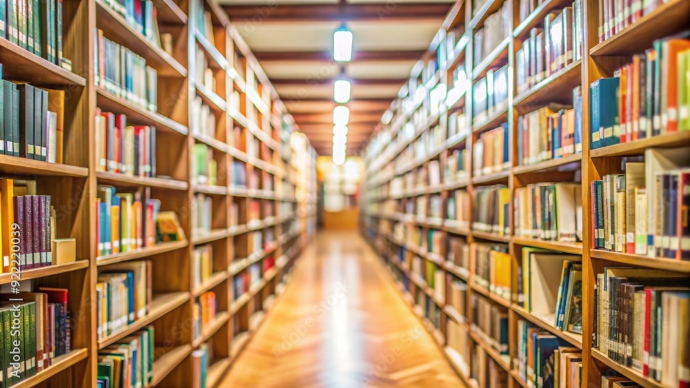 Blurred library background with closeup of books on shelves, empty, library, books, bookshelves, white marble Blurred library background with closeup of books on shelves, empty, library, books, bookshelves, white marble