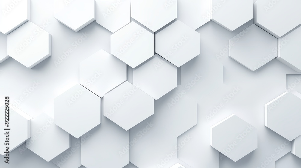 Simple hexagonal texture, soft white and grey gradient, minimalist and stylish for professional use Simple hexagonal texture, soft white and grey gradient, minimalist and stylish for professional use