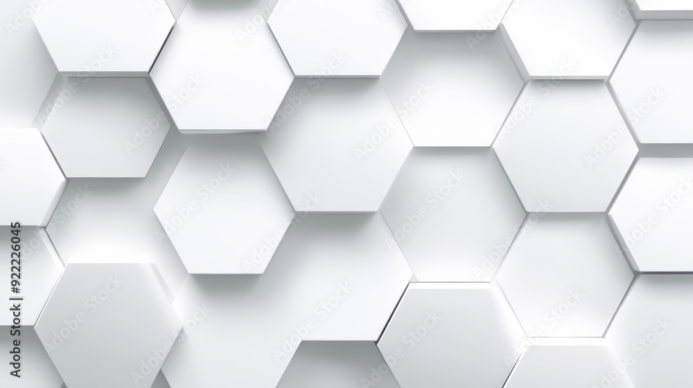 Transparent hexagon overlay, layered effect, subtle translucency Transparent hexagon overlay, layered effect, subtle translucency