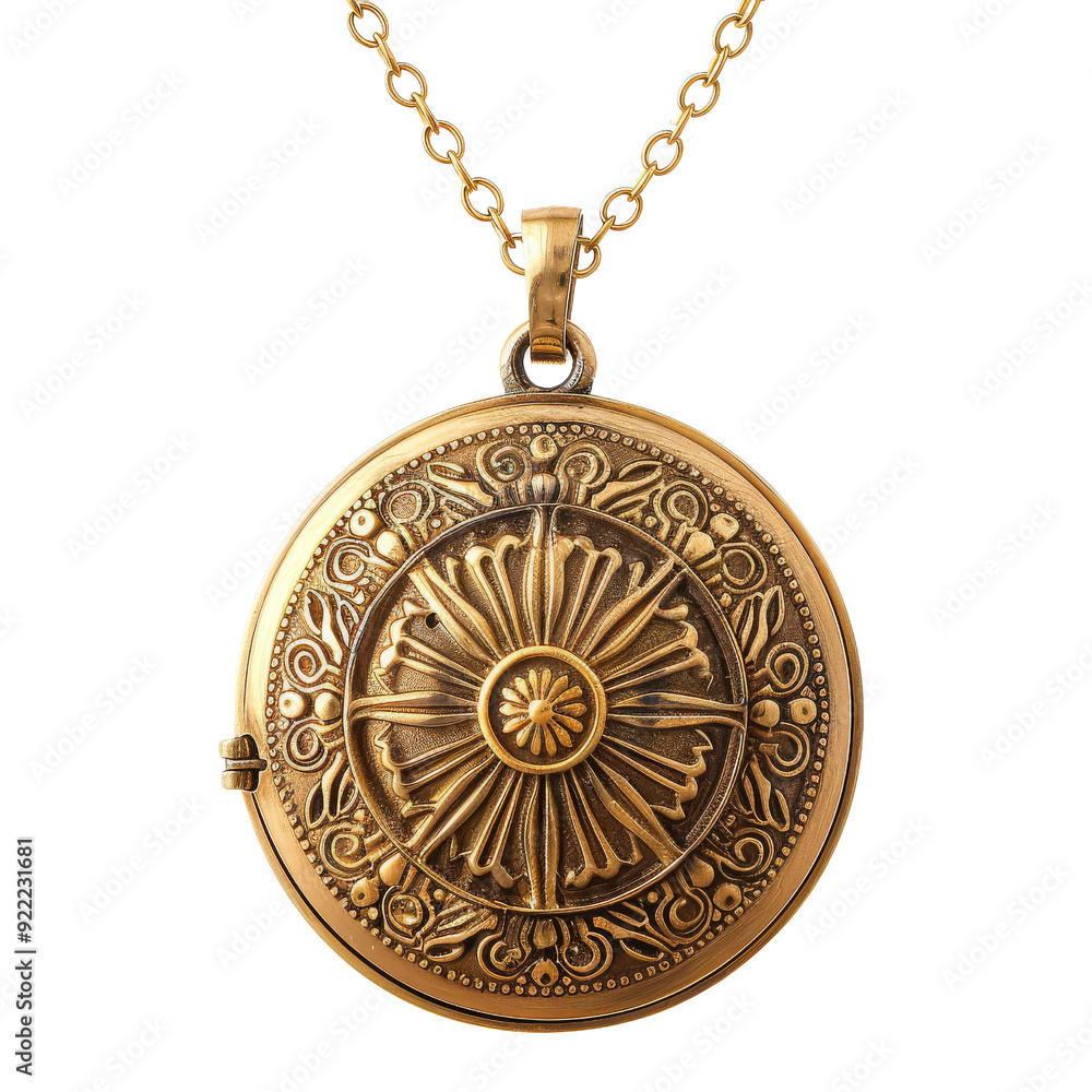 Serotonin Symbol Locket Isolated Without Background for Clarity. Serotonin Symbol Locket Isolated Without Background for Clarity.