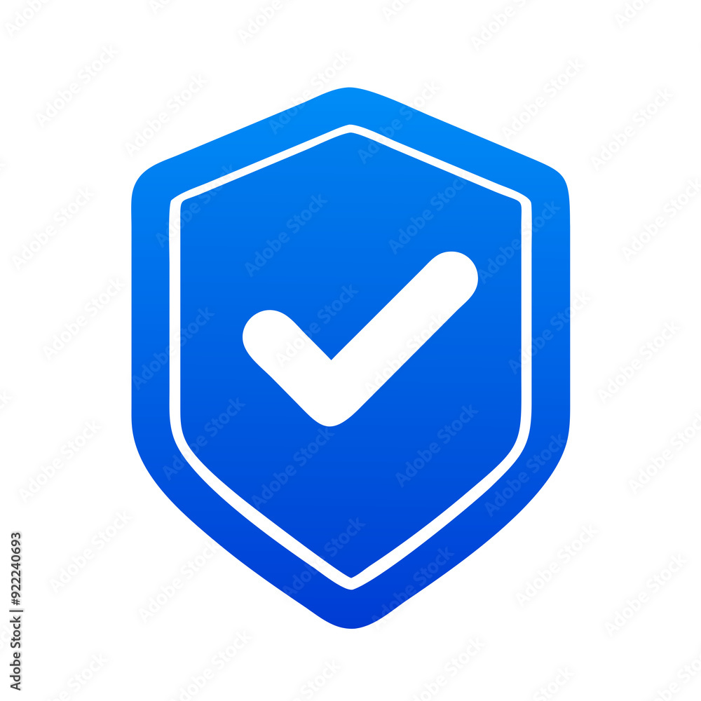 check mark icon on blue button check mark icon on blue button