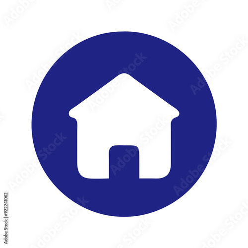 home icon on button