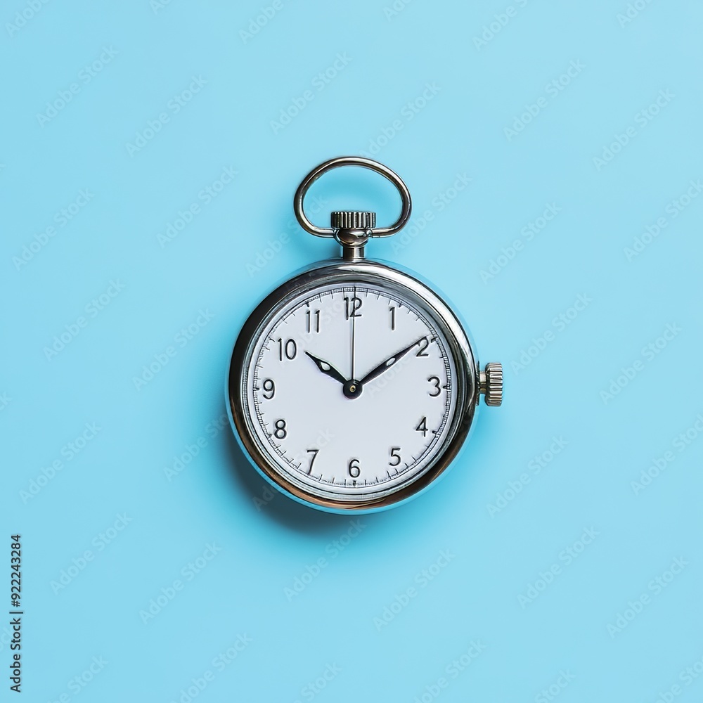 a stopwatch on an isolated soft blue background --v 6.1 Job ID: 3acdb532-2c1b-43b1-9297-477a40531fd9 a stopwatch on an isolated soft blue background --v 6.1 Job ID: 3acdb532-2c1b-43b1-9297-477a40531fd9