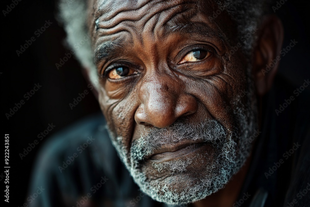 This captivating image captures a close-up view of an elderly individual, highlighting the details of their hair and ear, and the essence of aging with dignity and wisdom. This captivating image captures a close-up view of an elderly individual, highlighting the details of their hair and ear, and the essence of aging with dignity and wisdom.