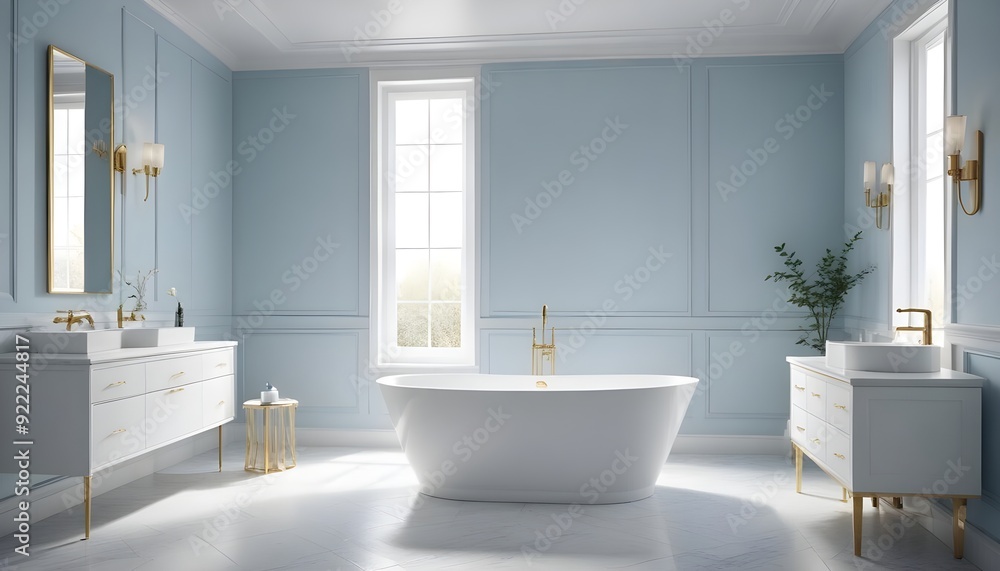 Photo interior modern design room 3d illustration Photo interior modern design room 3d illustration