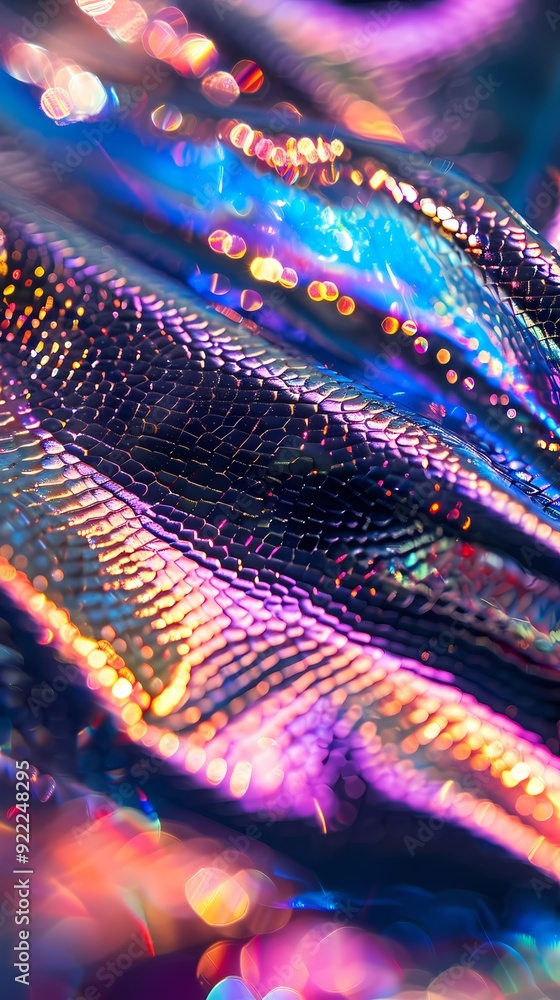 Digital technology holographic curved glass texture poster background Digital technology holographic curved glass texture poster background