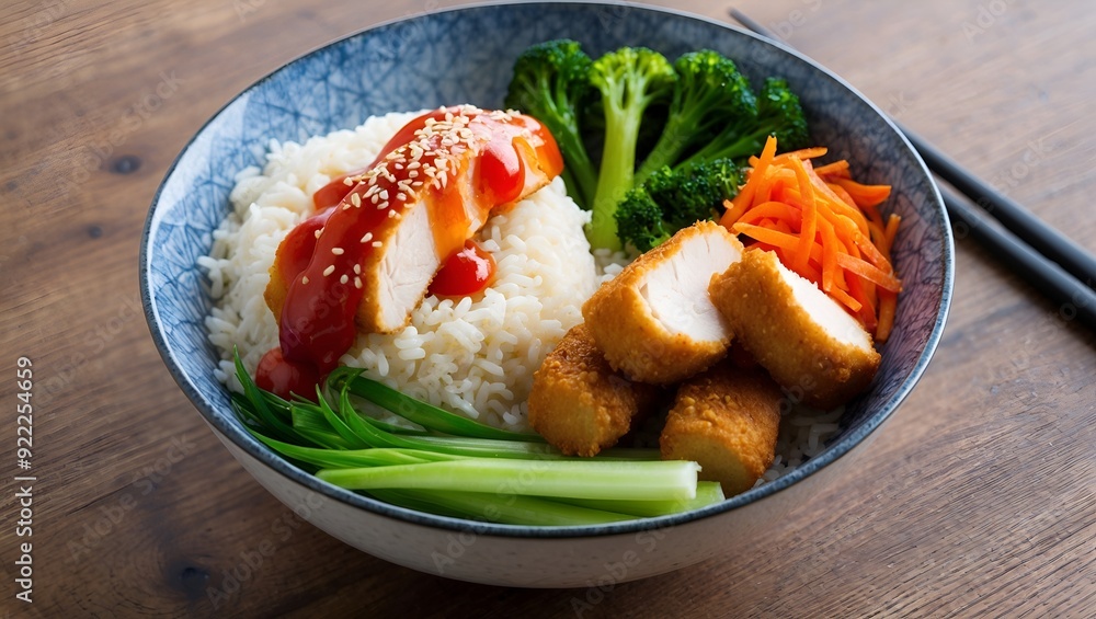 fried shrimp with rice and vegetables fried shrimp with rice and vegetables