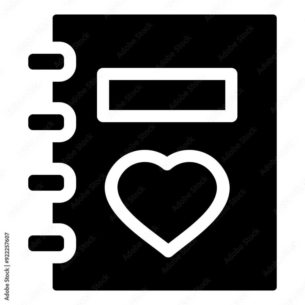 Love Notebook Icon Element For Design Love Notebook Icon Element For Design