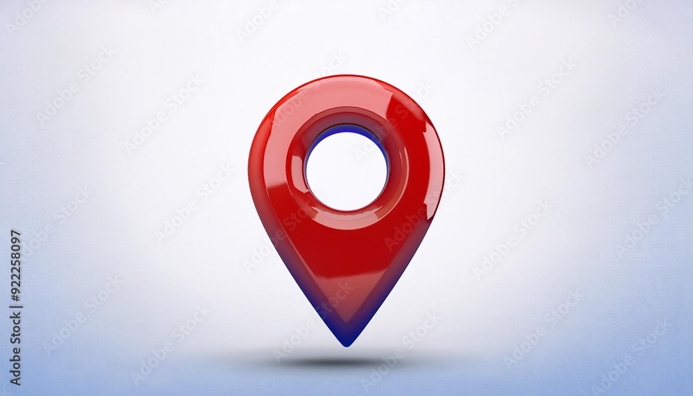 Seamless looping location pin symbol bounces up and bounces down on white background. Sign and symbol concept. 4K footage video Seamless looping location pin symbol bounces up and bounces down on white background. Sign and symbol concept. 4K footage video