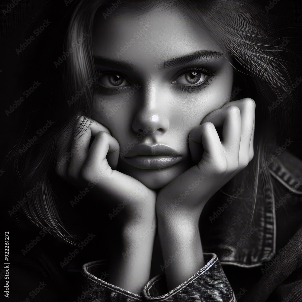 portrait of a woman portrait of a woman