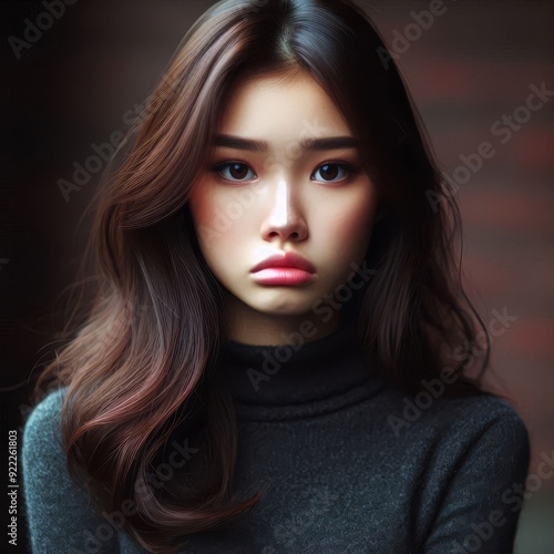 Wallpaper Mural portrait of a woman Torontodigital.ca